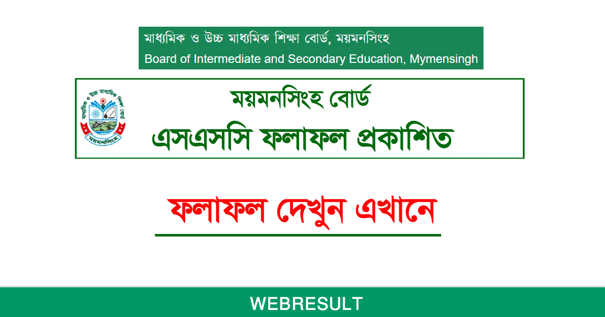 SSC Result Mymensingh Board
