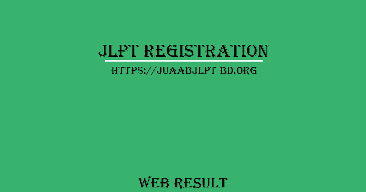 jlpt registration